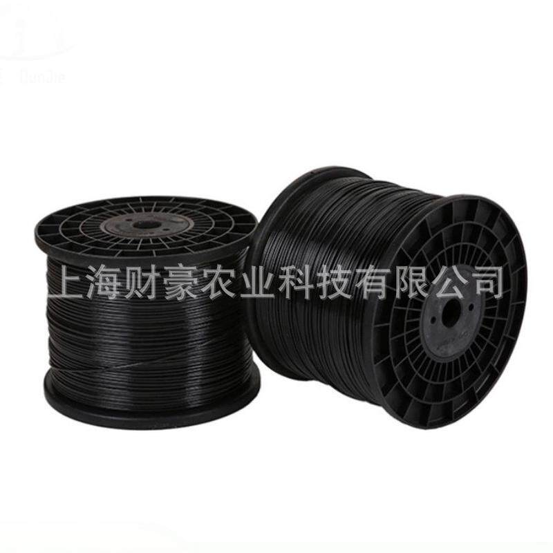 膜膜线托幕线塑钢线压托线大棚温室聚酯黑葡萄架遮阳网挂绳
