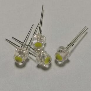 草帽白光0.5wf5草帽白光大杯f5草帽白光直插式大杯f5草帽白光灯