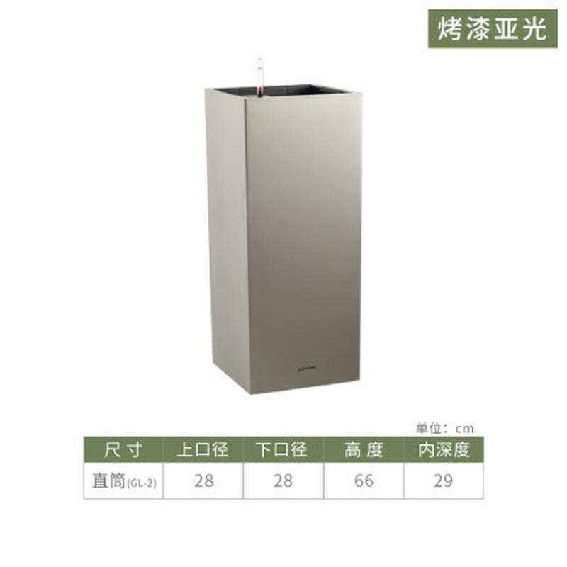 工厂直供北欧花盆大口径落地高筒自动吸水懒人北欧花盆塑料批发