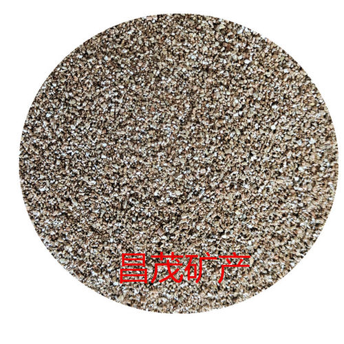 厂家直供隔热蛭石红色吸温用蛭石颗粒刹车磨擦片用膨胀蛭石