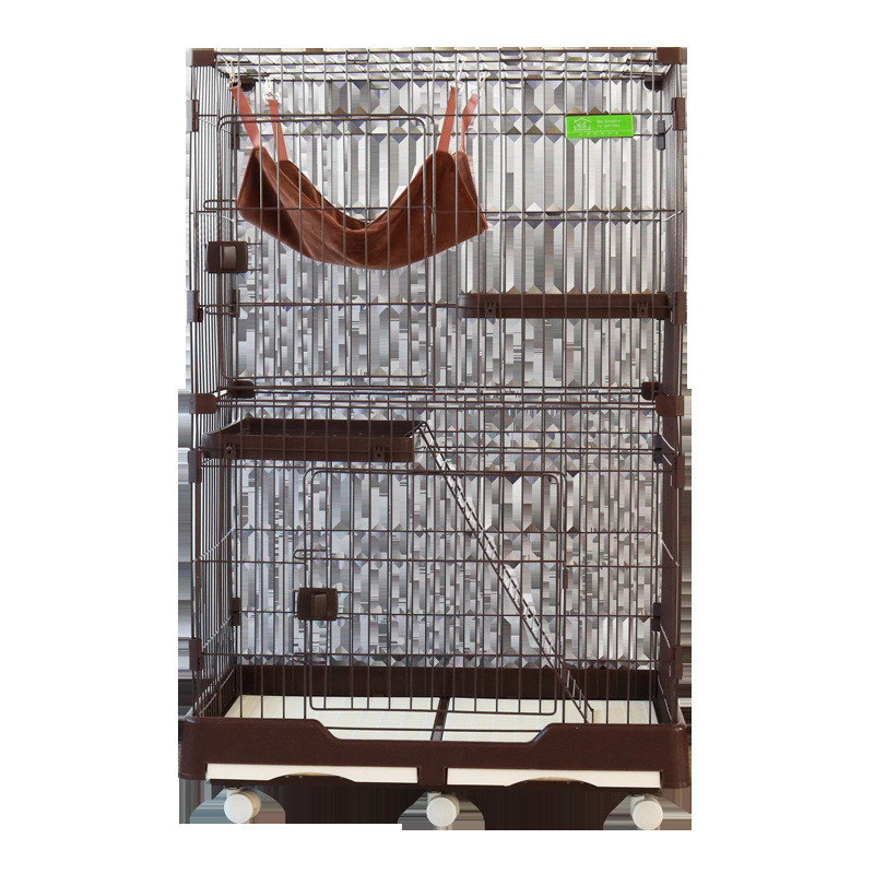 厂家直销猫笼子别墅双层三层室内猫别墅家用大号宠物猫笼貓猫窝