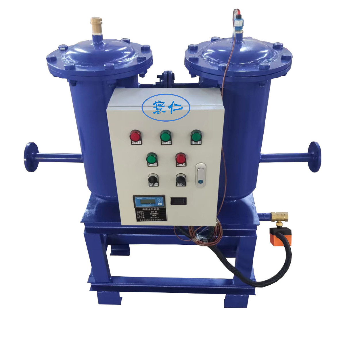 全自动旁开式处理器空调循环水微晶旁流水流水闭式智能旁通冷却水