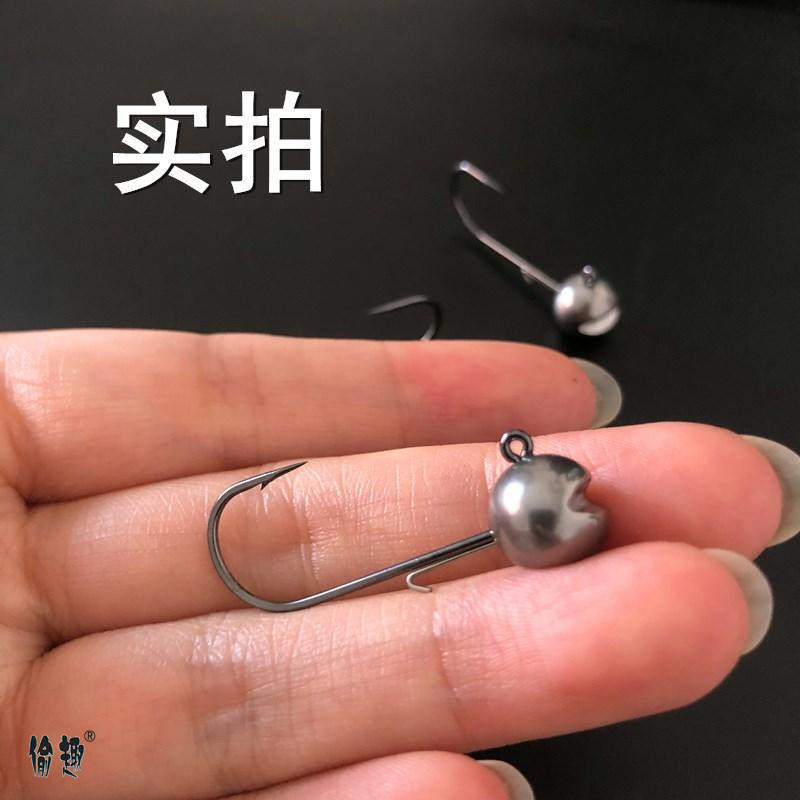 钨钢铅头钩内德钓组路亚软饵黑坑防挂鱼钩高比重小体积出口品质