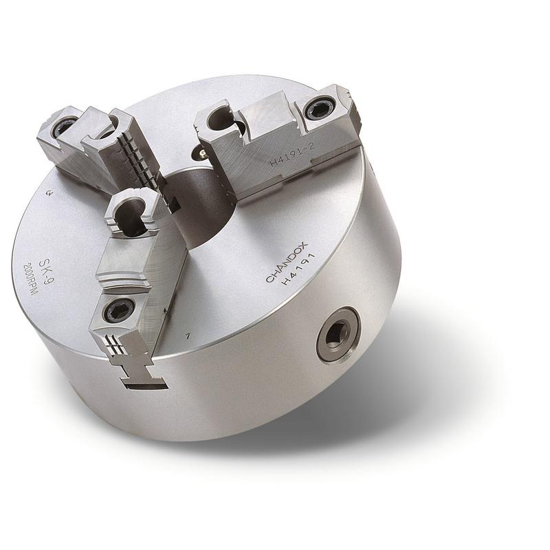 千岛台湾手动三爪卡盘sk-10强力型手动三爪卡盘