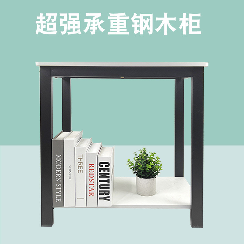 鱼缸底柜架子柜子钢木花架鱼缸配套地柜简易拼装桌子柜子厂家批发