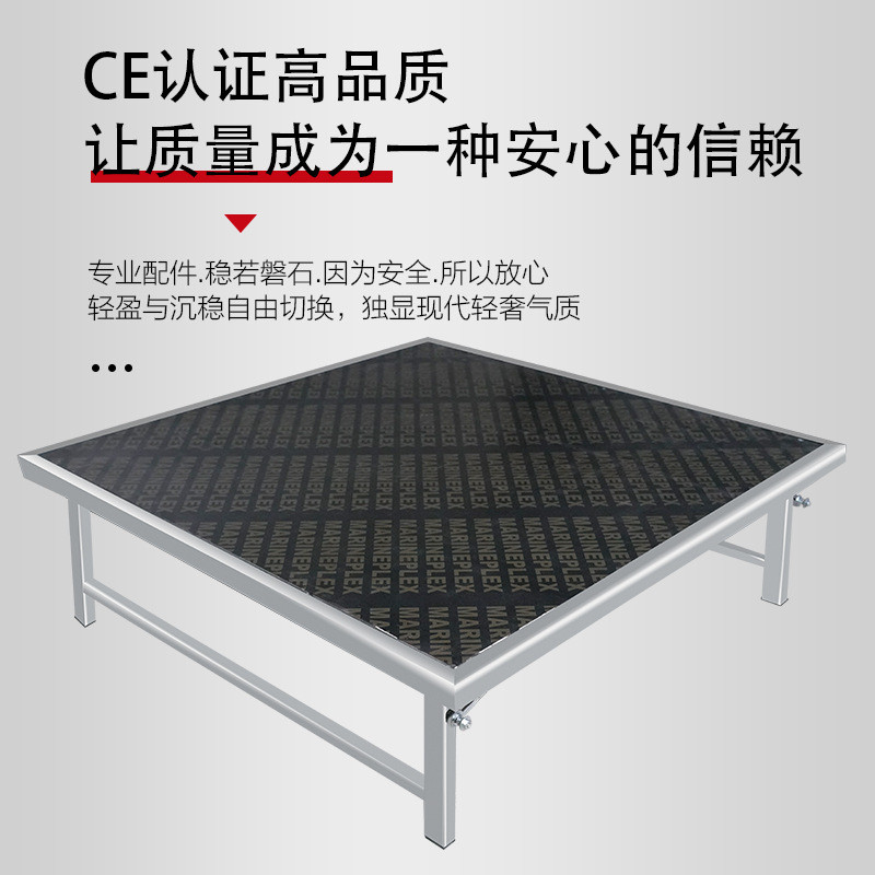 舞台厂家直销演唱会婚庆T台移动拼装舞台桁架经久耐用折叠舞台