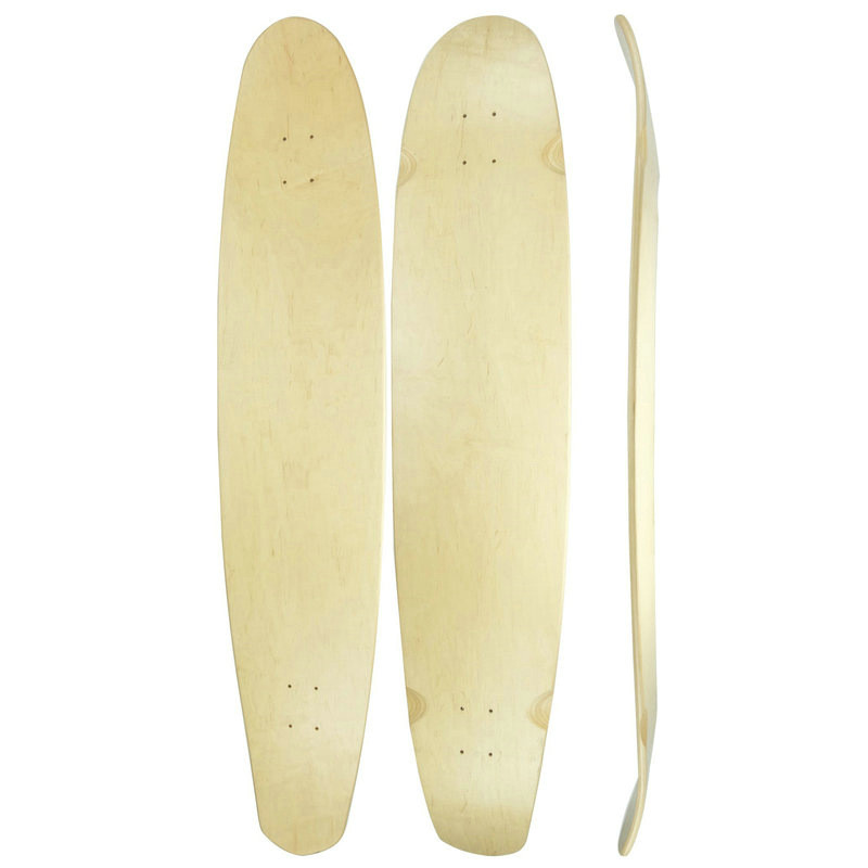 滑板枫木板白板长板双翘成人竹板跳舞热转印图案凹批发板户外运动