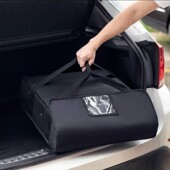 保温披萨外卖配送袋保温食品袋隔热杂货袋野餐露营披萨保温袋