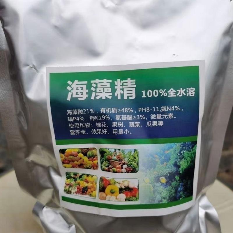 增产海藻精叶面肥生根现货供应土壤改良有机水溶肥海藻精