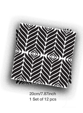 funlife加厚墙贴酒店前台墙面翻新自粘装饰简便瓷砖贴kts007