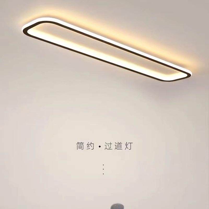 过道灯长方形简约现代LED吸顶灯长条灯走廊灯衣帽间灯阳台灯新款