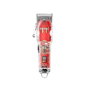 科美KM 1761理發(fā)器專業(yè)電動(dòng)剃頭透明機(jī)身大功率理發(fā)推子發(fā)郎專用