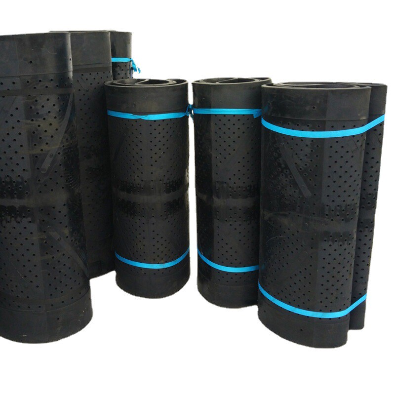 热销耐磨抛丸机配件专用滚筒式履带橡胶传送带q324q326q3210