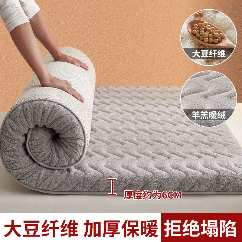 床垫软垫加厚保暖家用冬季垫被榻榻米垫子学生单人宿舍秋冬床褥子