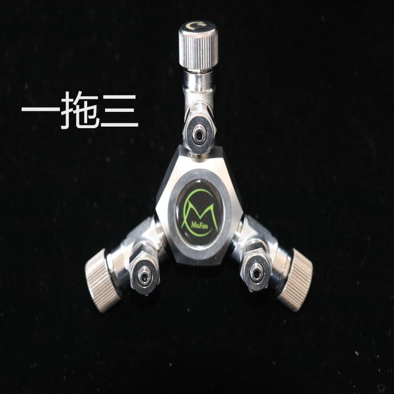 co2分流器器泡记一拖二一拖六减压表水草表