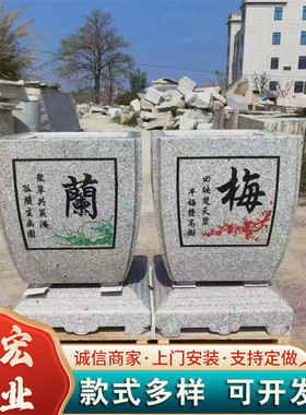 大理石日晷仪日影记时仪器户外庭院公园小品大花盆仿古景观装饰