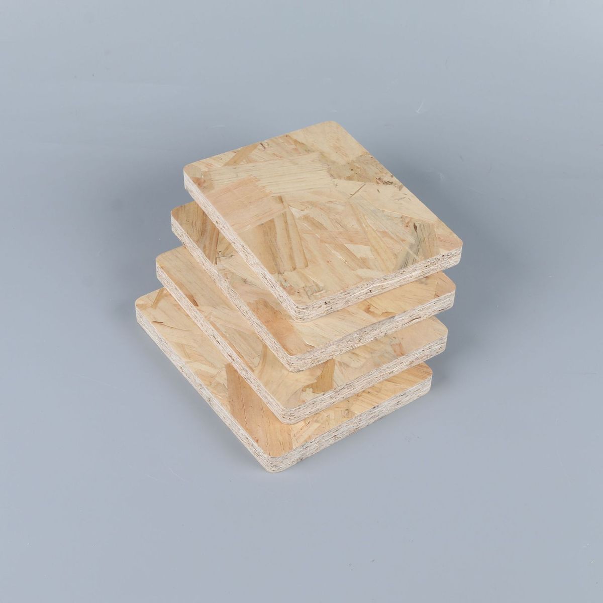 定向饰面轻钢别墅欧松板无醛osb欧松板防水阻燃刨花板欧松板