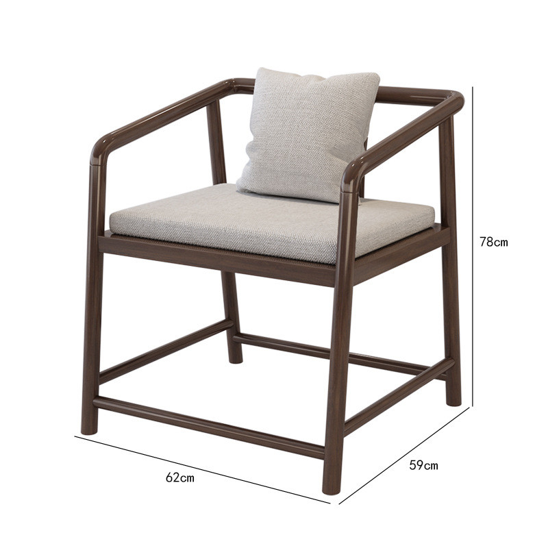 新中式实木茶桌椅组合一体茶台整板茶桌实木大板家用全套原木茶几