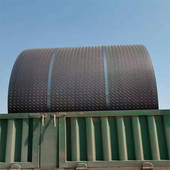 5mm花纹卷热镀锌滑板6.0 8.0 10mm楼梯用花纹板工地防花纹板