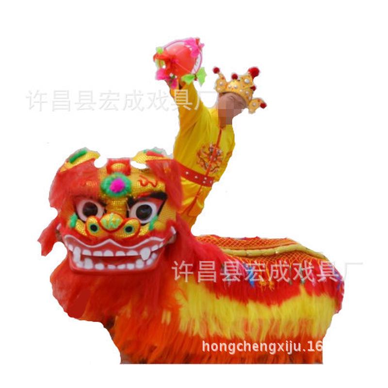舞狮舞狮道具龙灯舞龙舞狮道具北獅舞龙舞狮.舞狮批发