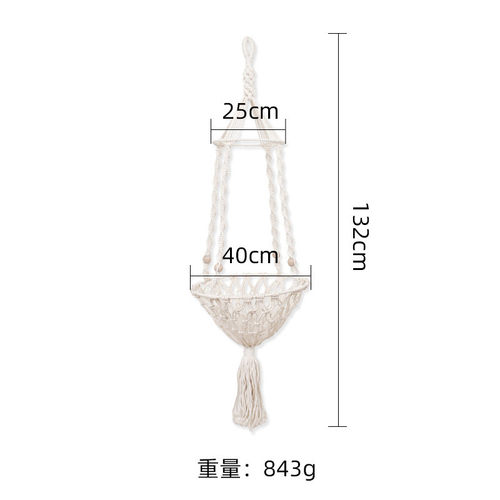 波西米亚编织猫窝宠物床欧式网兜夏季挂件猫咪吊篮秋千吊床c-13