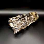 热销批发插花花瓶水晶玻璃大号欧式 客厅家用摆件描金居家装 饰花瓶