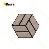 聚酯纤维吸音板木皮木皮纹理琴房吸音高档会议室墙面装 饰卧室