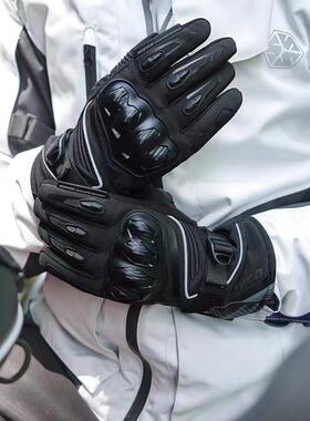 赛羽MC164秋冬季保暖防水手套挡风防摔机车骑士百万骑行装备