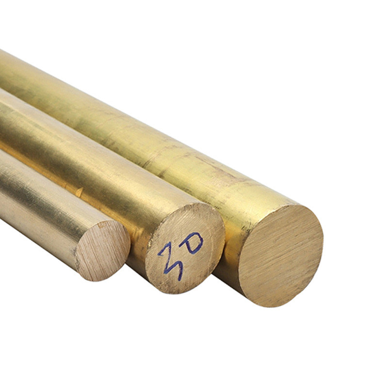 h59h62黄铜棒实心圆柱铜棒铜棒黄铜棒切割h59耐磨六角锻打大直径