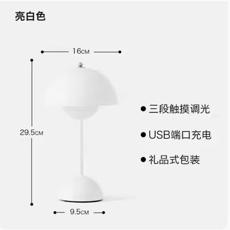 简约后现代北欧样板房设计师个性创意女孩卧室台灯帽子床头