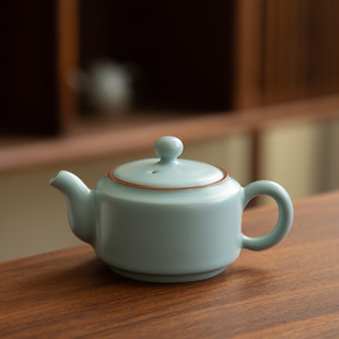 茶壶茶杯泡茶茶具 热销功夫羊脂玉一壶两杯悠然自得家用套装