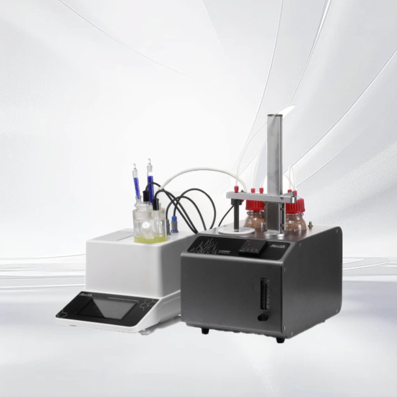 库伦法卡尔费休水分测定仪全自动电位滴定仪焦煤油微量水分测定仪