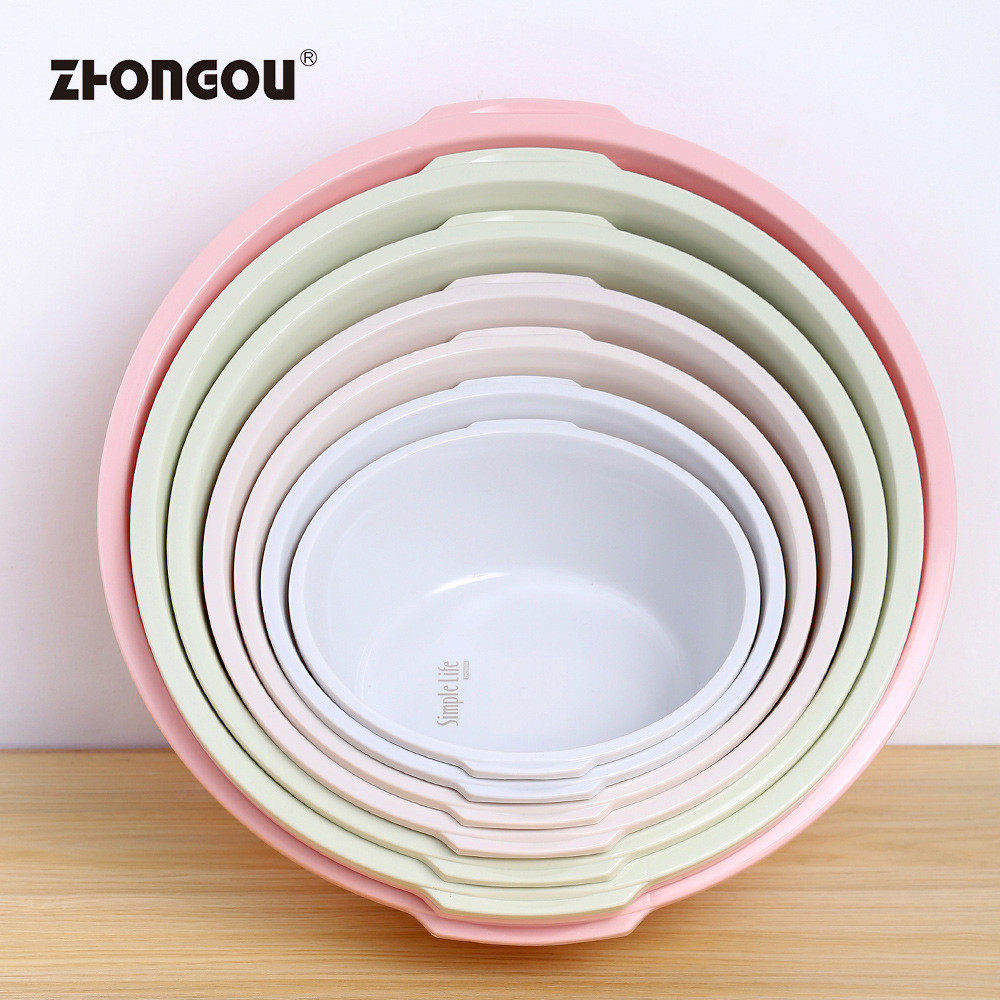 热销中欧a21-a27日式洗衣 塑料加厚宝宝成人洗脚盆大号家用脸盆盆