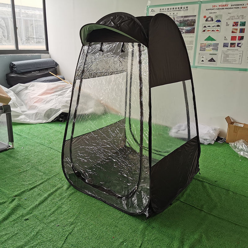 三宿户外垂钓帐篷野外露营双门自动速开防风防雨钓鱼单人帐篷
