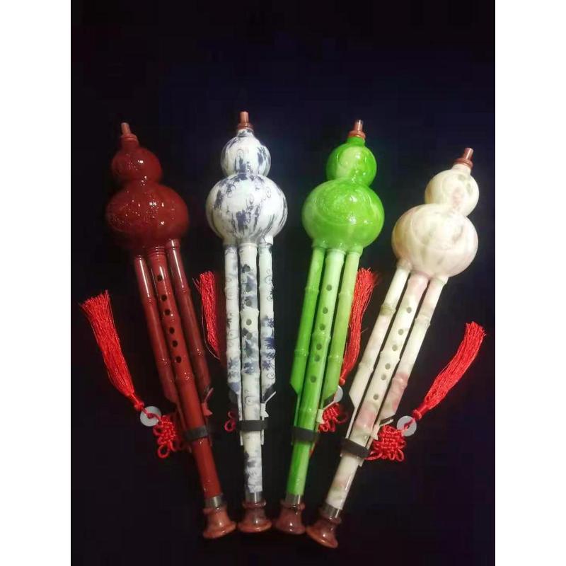 升级款树脂葫芦丝初学学生款成人葫芦丝降b调c调葫芦丝