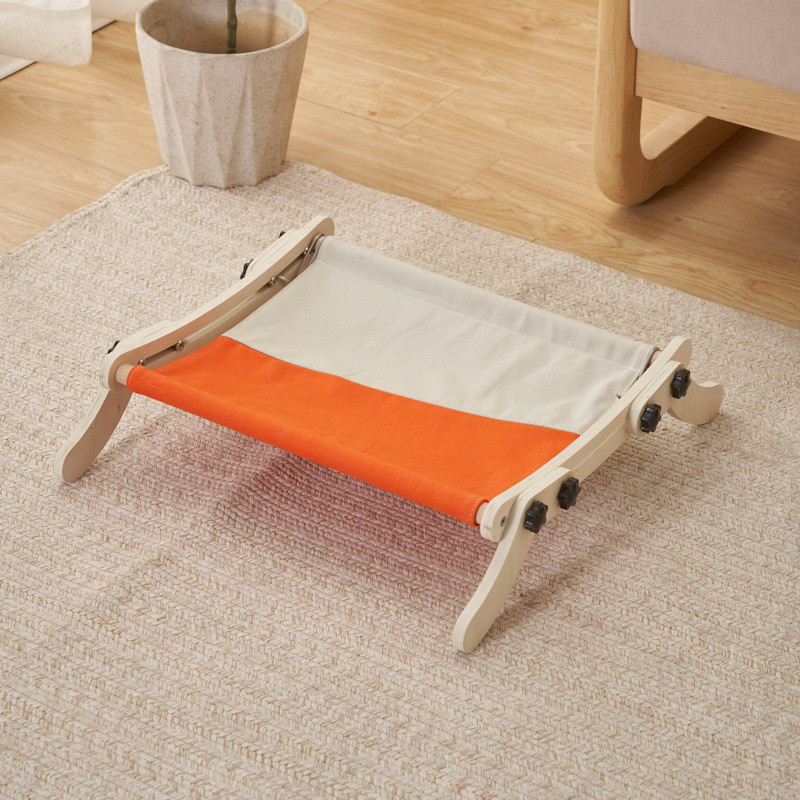 木质猫吊床阳台猫挂猫床悬挂猫窝床边床可挂可放四季保暖猫窝批发