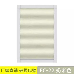玻璃房蜂巢帘防晒窗帘电动天窗全遮光阳光房遮阳顶帘手动天棚隔热
