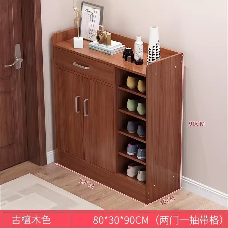 木质鞋柜客厅家用玄关门口多层鞋架经济型储物收纳柜子宿舍置新品