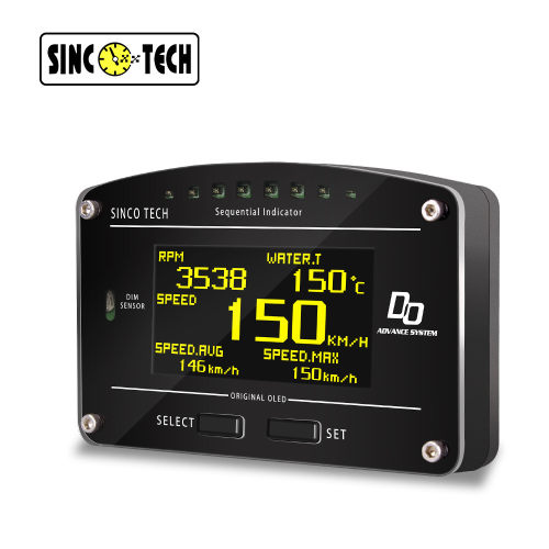 SINCOTECH改装车多功能仪表ADVANCEZD组合仪表DO907OBD版