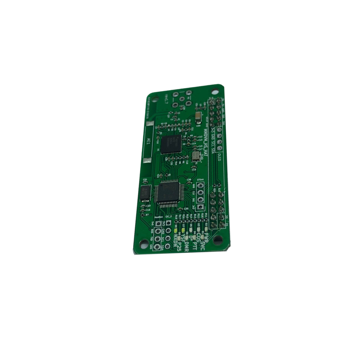 热销扩展树莓派版mmdvm热点oledmmdvmdmrp25diy散件
