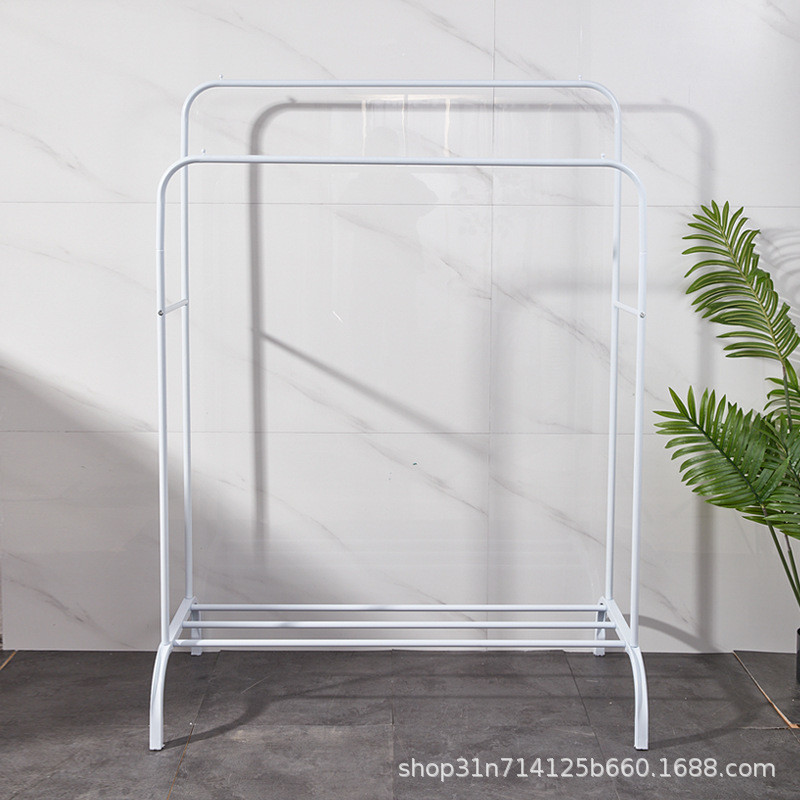 晾衣架室内衣帽宿舍凉衣杆简易可拆卸台晒衣架家用挂衣架架子