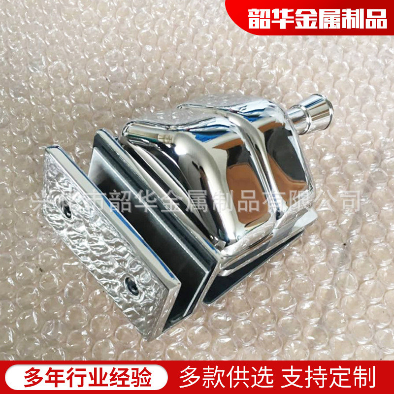 门窗批发不锈钢弹簧插销橱柜配件全不锈钢门锁90度玻璃朝上