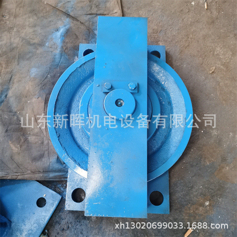 KSP型卡轨车配件卡轨车加强型压绳轮组卡轨车导绳轮组转弯轮子