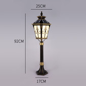 防水超亮太阳能灯户外庭院灯草坪灯插地灯室外花园别墅景观灯路灯