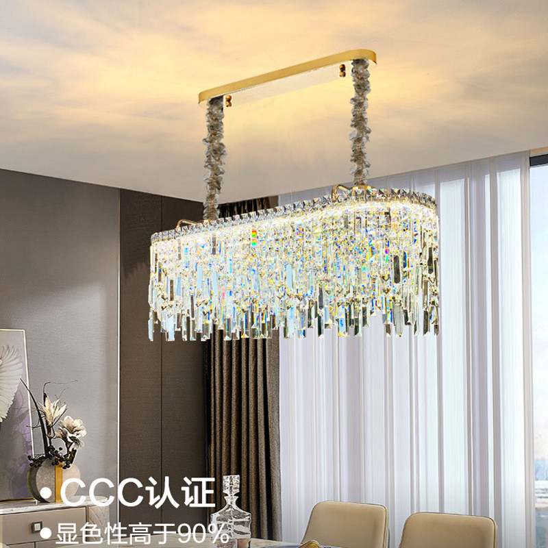 轻奢水晶吊灯客厅网红灯大气高端豪华餐厅卧室灯2022新款简约现代