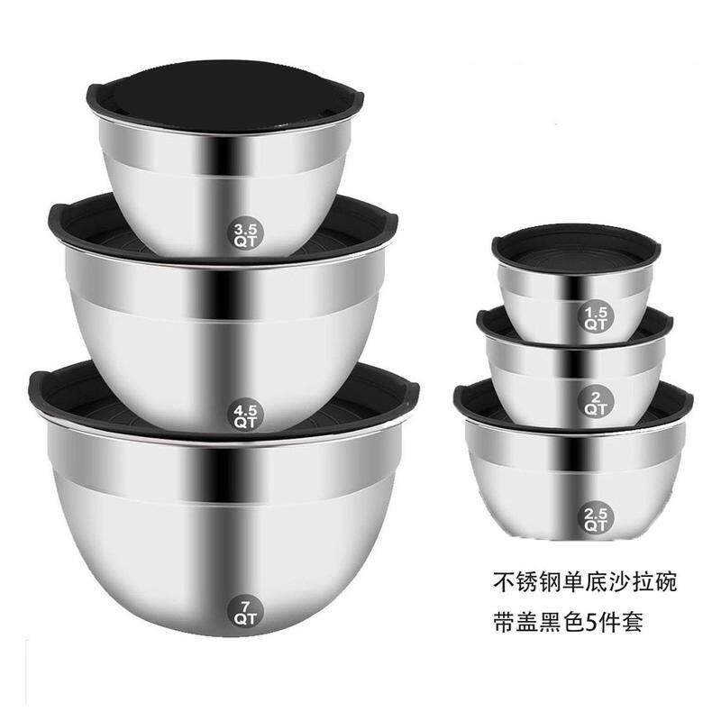 大号热卖沙拉碗圆形配件打蛋器加厚家用料理烘焙碗碗碟套装