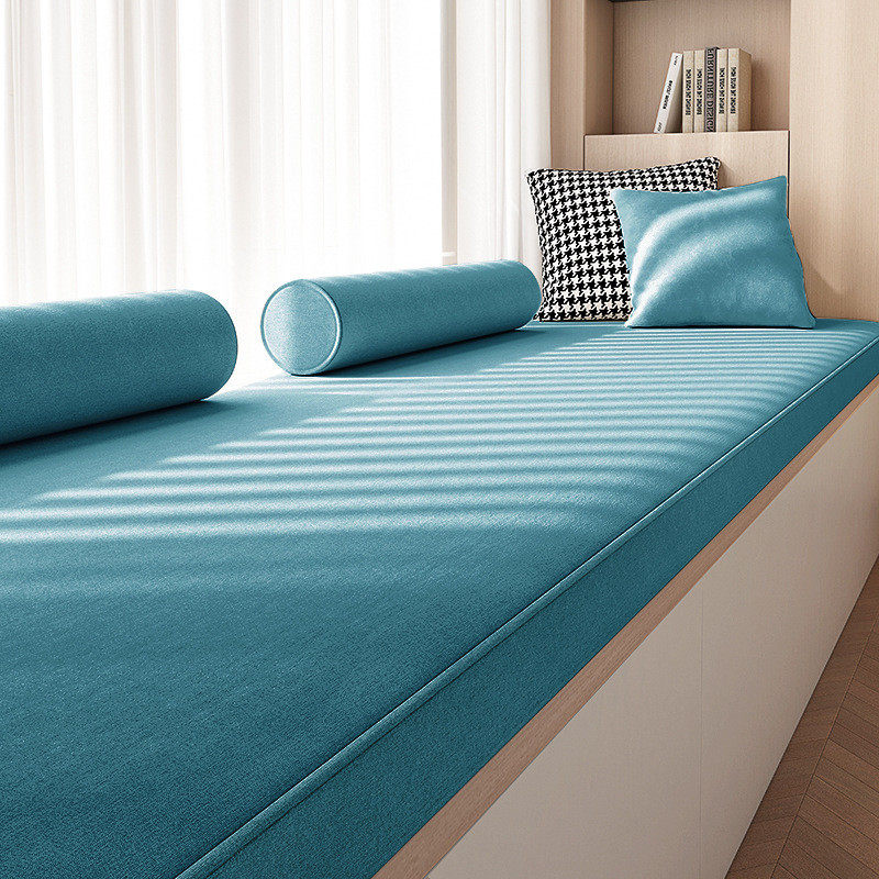 可拆洗垫子飘窗垫窗台垫2023新款四季通用阳台榻榻米滚边坐雪尼尔