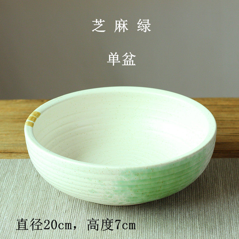 螺纹厚唇碗中式日式水培插花器皿加厚质感水仙禅意写景盆,鲜花速递/花卉仿真/绿植园艺,花盆,淘宝优惠券,粉丝福利购,淘宝优惠卷