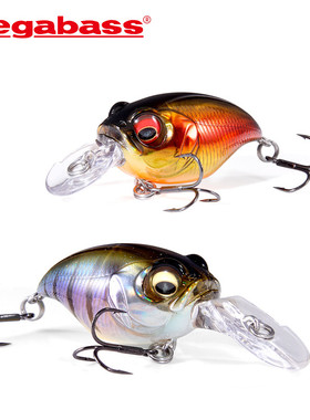 MEGABASS小胖子路亚硬饵MR-X GRIFFON远投微物SR-X翘嘴鲈鱼假饵