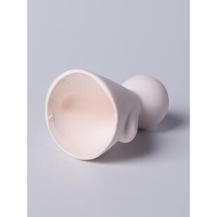 素坯陶艺釉茶杯碗盘子陶瓷下彩素坯素烧坯花瓶素坯